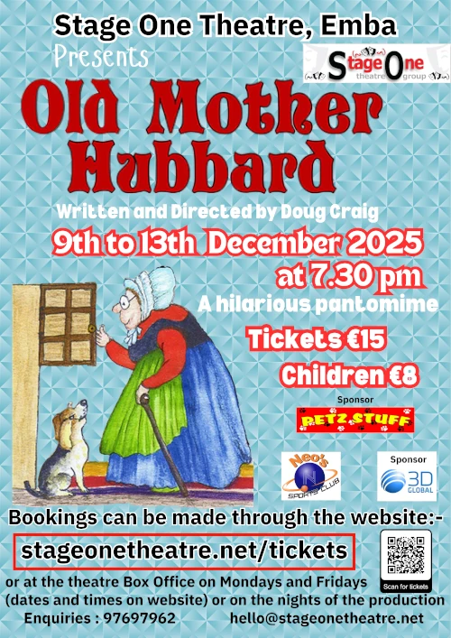 Old Mother Hubbard poster